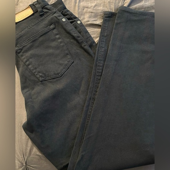 Liz Claiborne classic fit black jeans, size 12 - Picture 4 of 4